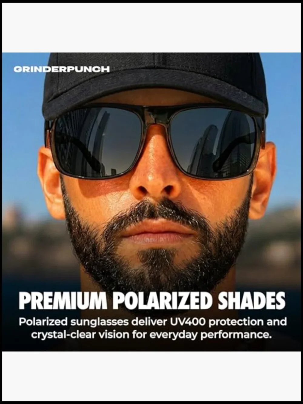 XL Polarized UV400 Sunglasses for Men - 2 Pack